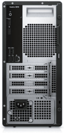 Dell Vostro 3910 MT Компютри В Компактен Формат Настолен Компютър (i5-12400/8GB DDR4/512GB SSD/W10 Pro)