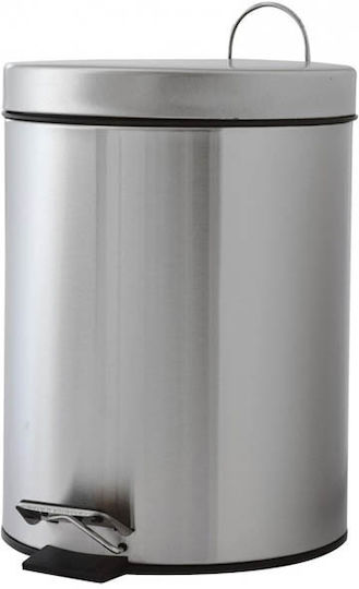 Sidirela Μεταλλικό Καλαθάκι Μπάνιου 5lt Inox