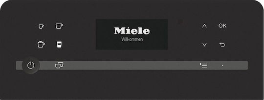 Miele CM 5310 Автоматична Еспресо Кафемашина 1500W Налягане 15bar с Мелачка Черна CM 5310