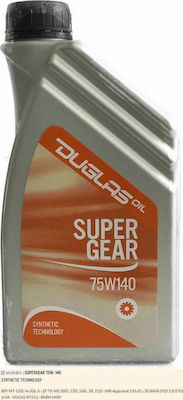 Duglas Βαλβολίνη Super Gear 75W-140 1lt