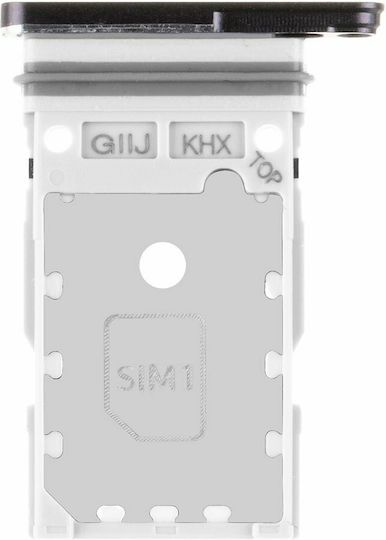 Samsung Υποδοχή Κάρτας Sim Γκρι για Galaxy S21 FE 5G