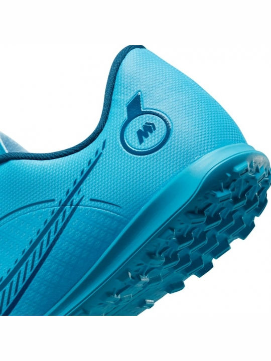 Mercurial Vapor Kids Turf Soccer Shoes Blue