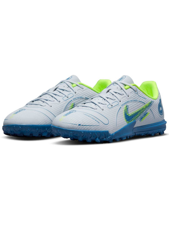 Vapor TF Kids Soccer Cleats with Turf Outsole Grey