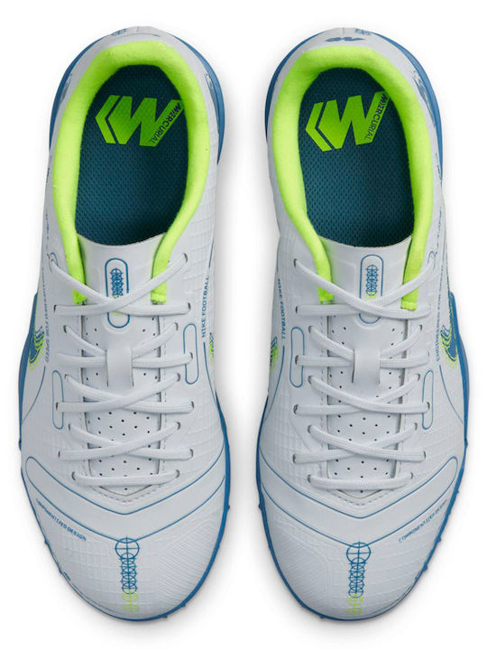 Vapor TF Kids Soccer Cleats with Turf Outsole Grey