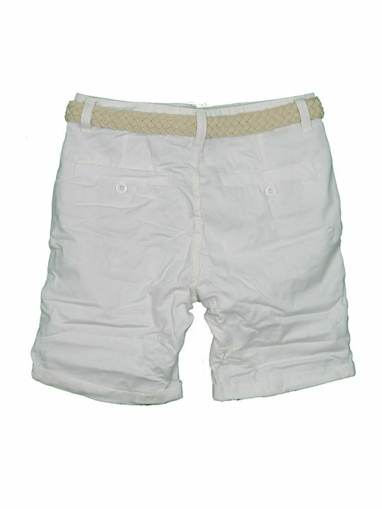 Urban Surface Herrenshorts Chino Weiß