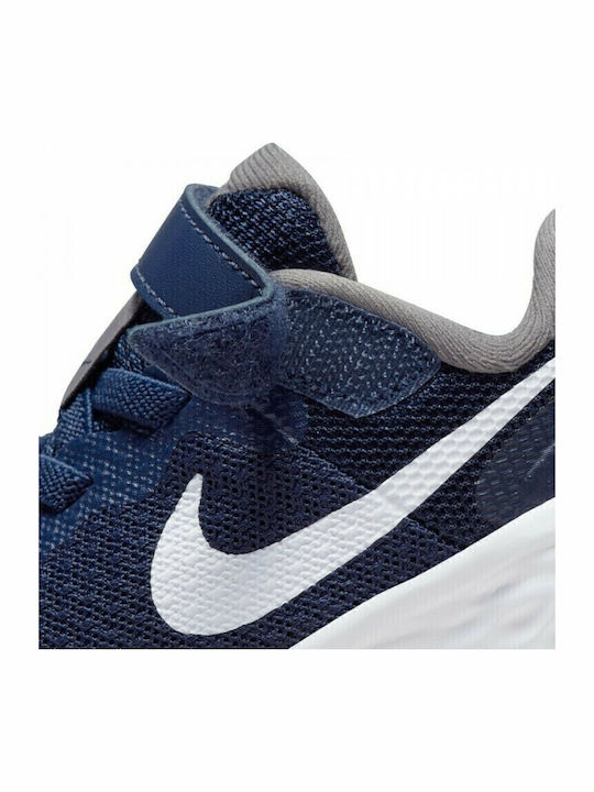 Revolution 6 NN Детски Спортни Обувки Running с Велкро Midnight Navy / White