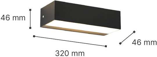 Inlight Martin Waterproof LED Ceiling Lamp 9W 17x4.6cm Inlight Martin Waterproof LED Ceiling Lamp 9W 17x4.6cm