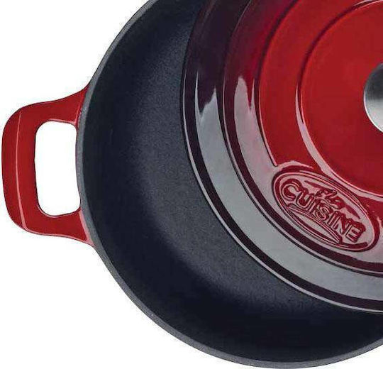 La Cuisine Volcanique Βαθιά Κατσαρόλα από Μαντέμι 4.75lt / 26cm
