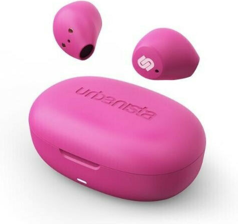Urbanista Lisbon In-Ear Bluetooth-Freisprecheinrichtung Kopfhörer mit Ladeetui Blush Pink