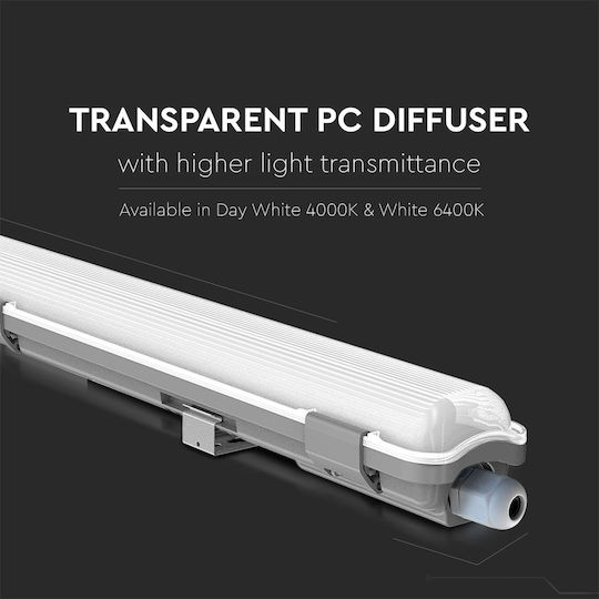 V-TAC Lumină Batten VT-15028 Pentru Exterior cu LED Integrat 22W 157.6buc