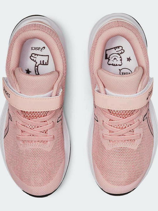 GT 1000 Kids Sports Shoes Running with Hoop & Loop Closure Pink