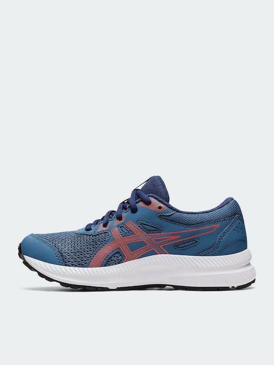 Contend 8 GS Kids Sports Shoes Running with Laces Blue