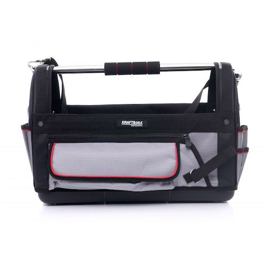 Kraft & Dele Schultertasche Offene Oberseite Graue