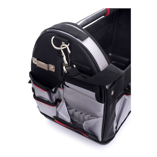 Kraft & Dele Schultertasche Offene Oberseite Graue