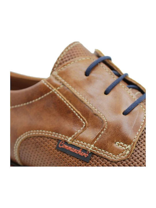 Men's Leather Casual Shoes Tabac Brown