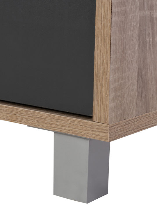 TV Stand Danna Sonoma - Grey L120xD40xH55cm