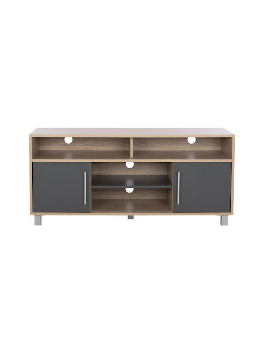 TV Stand Danna Sonoma - Grey L120xD40xH55cm