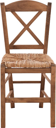 Καρέκλα Καφενείου Auggie 40.5x41.5x88εκ. Καφέ