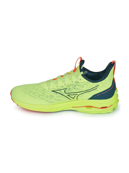 Wave Rider Neo Ανδρικά Αθλητικά Παπούτσια Running Κίτρινα