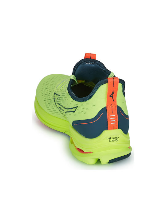 Wave Rider Neo Ανδρικά Αθλητικά Παπούτσια Running Κίτρινα
