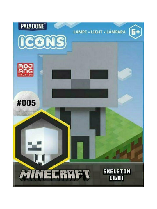 Paladone Minecraft Skeleton Gray 11εκ.