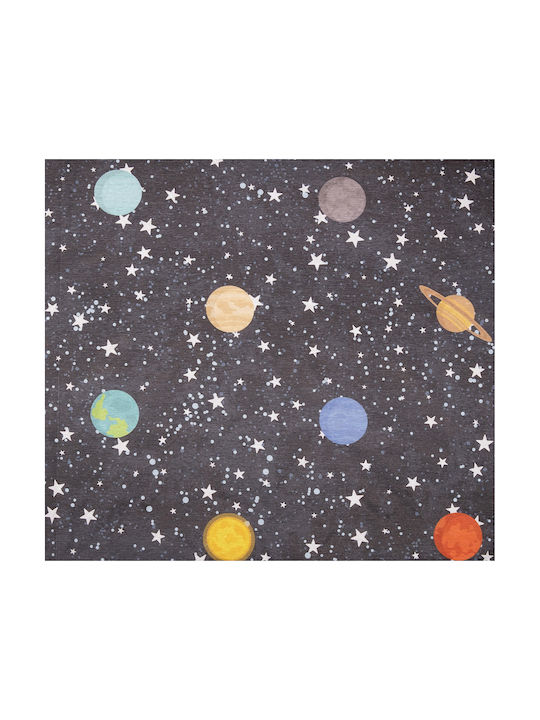 Viopros Kids Rod Pocket Curtain Jupiter Blue 661832 140x270cm