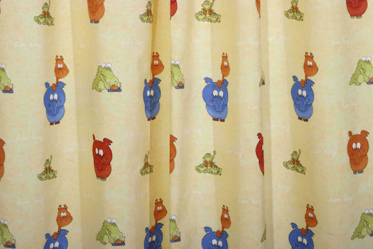 Viopros Kids Rod Pocket Curtain Ζούγκλα x