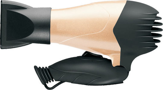 Happy House SD-805 MGS-5881 Beige Travel Hair Dryer 850W