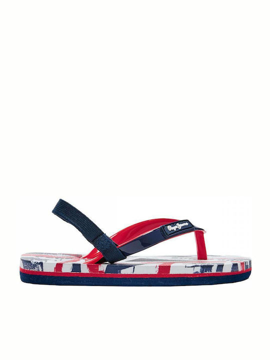Kinder Flip Flops Marineblau Dorset