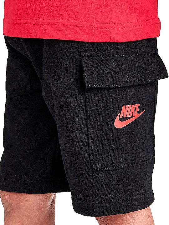 Kids' Set with Shorts Summer 2pcs Red Sportswear