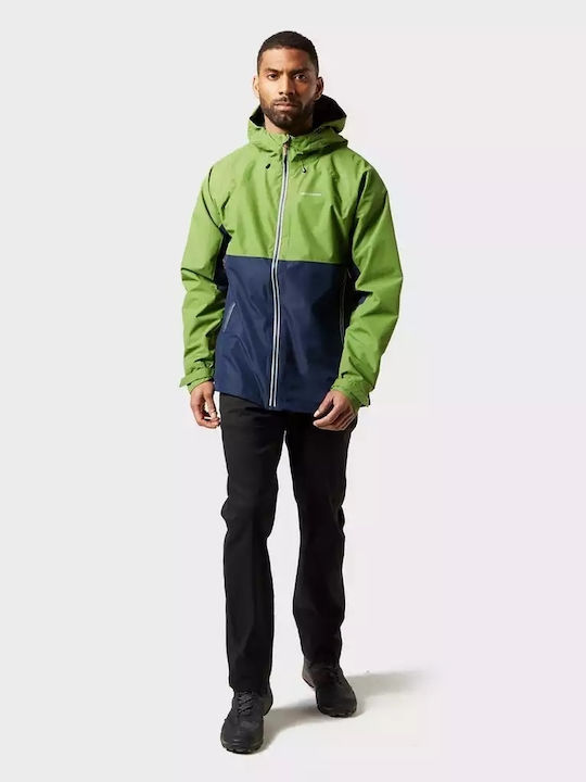Atlas Jacket Waterproof Agave Green / Blue Navy
