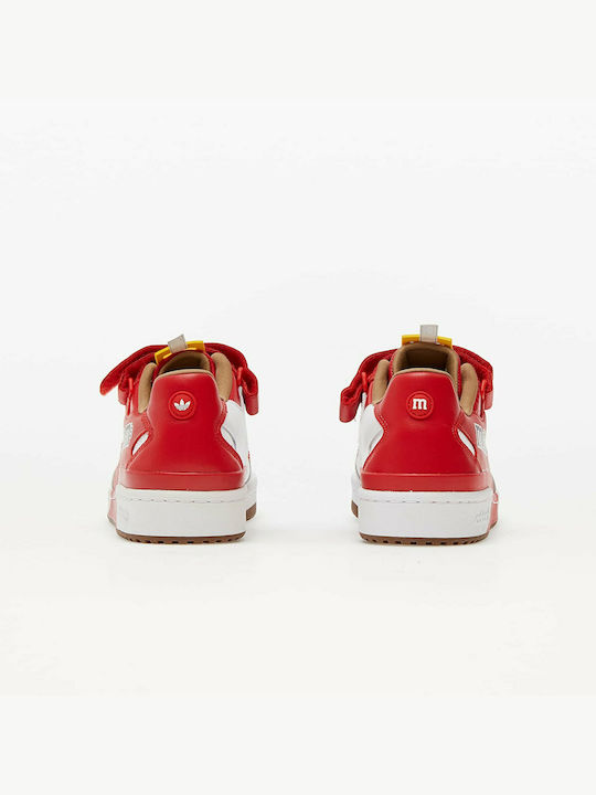 X M&Ms Forum Lo 84 Ανδρικά Sneakers Red / Eqt Yellow