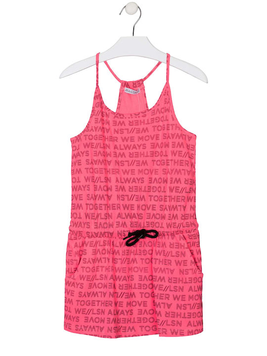 Losan Kids Dress Sleeveless Fuchsia