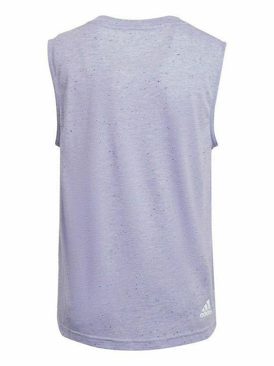 Adidas Kids Blouse Sleeveless Lilac