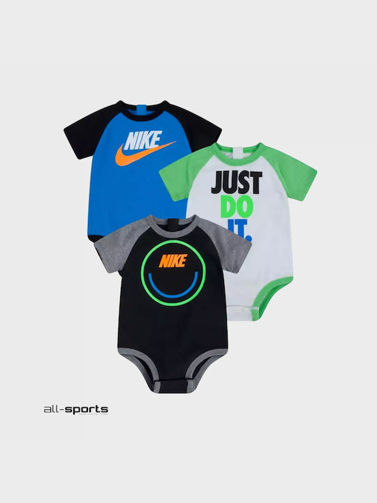 Nike Σετ Φορμάκια Κοντομάνικα για Αγόρι Μπλε