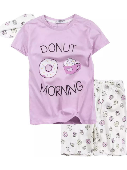 Evita Kids' Pajamas Summer Lilac