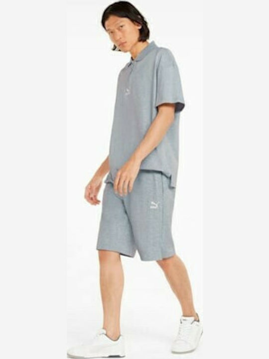 Classics Longline Sportliche Herrenshorts Light Gray Heather