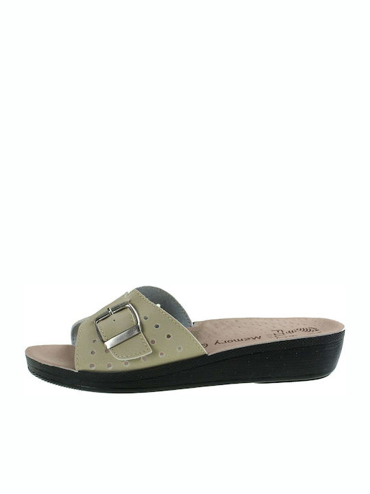 Fild Anatomic Women's Flip Flops Beige