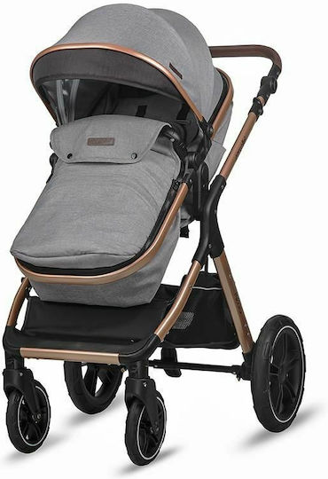 Coccolle Melora Adjustable 3 in 1 Baby Stroller Suitable for Newborn Moonlit Grey