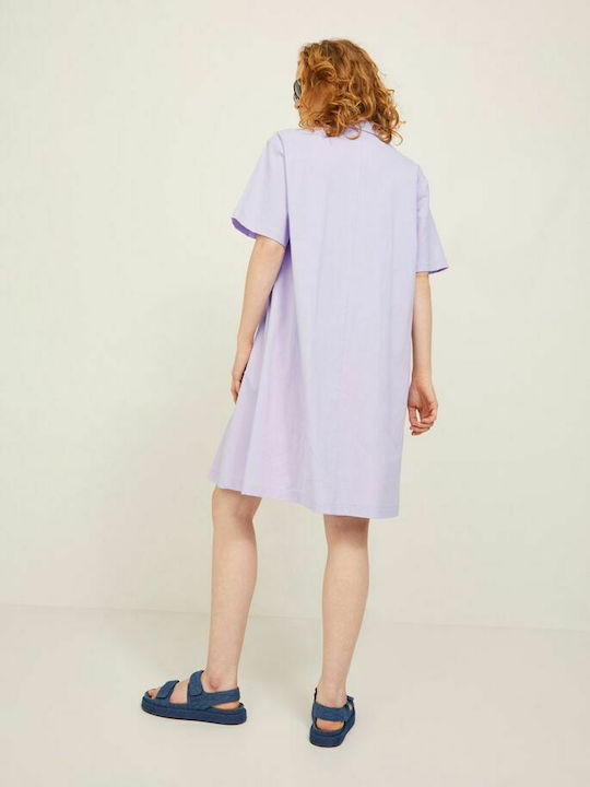 Jack & Jones Summer Mini Dress Pastel Lilac