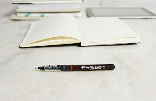 Rotring Tikky Graphic Маркер за Рисуване 0.7мм Черен