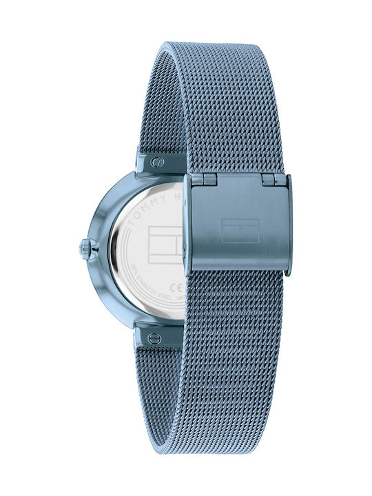 Tommy Hilfiger Libby Women's Watch with Blue Metal Bracelet