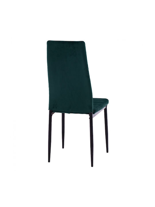 Lady Dining Room Velvet Chair Cypress 40x48x95cm