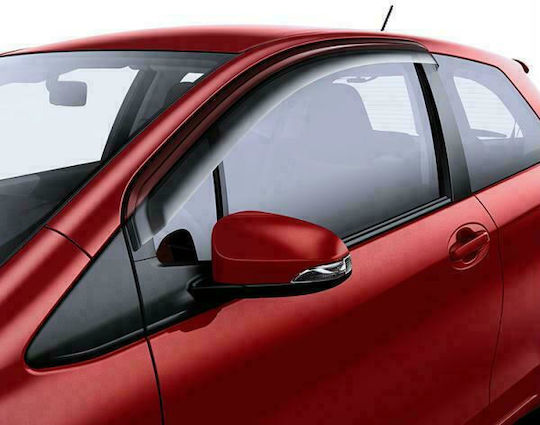 Set of Windbreakers Front and Rear Car for Toyota Yaris 4pcs