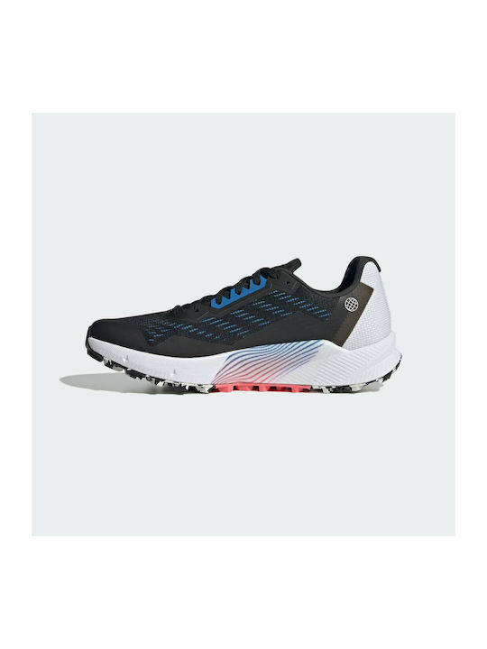 Terrex Agravic Flow 2.0 Ανδρικά Αθλητικά Παπούτσια Trail Running Core Black / Blue Rush / Turbo