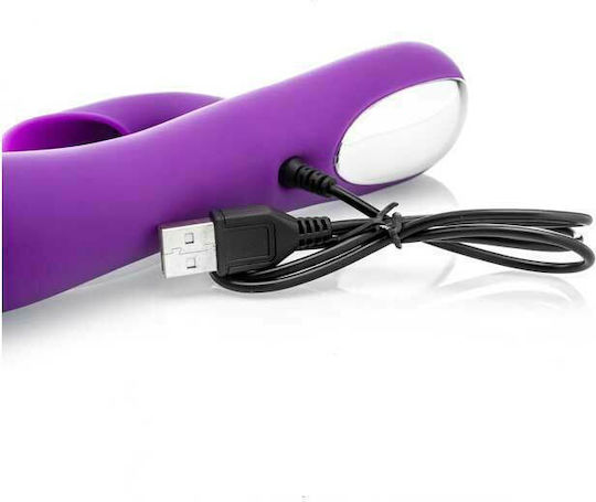 Zenn Clitoral Sucking & G-Spot Stimulation Vibrator Δονητής Rabbit 20cm Purple