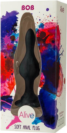 Alive Bob Anal Plug Schwarz 11cm