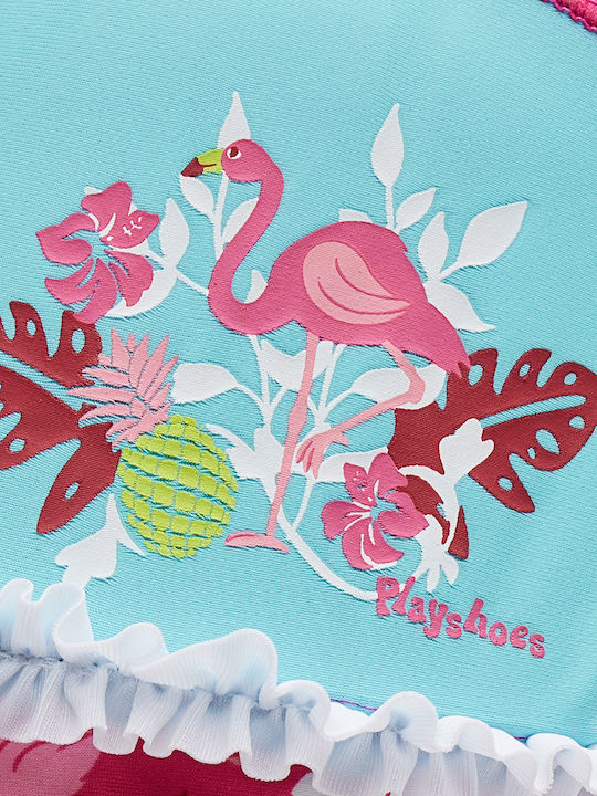 Playshoes Παιδικό Καπέλο Υφασμάτινο Αντηλιακό Flamingo Ροζ