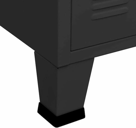 Μαύρο 105x35x62cm