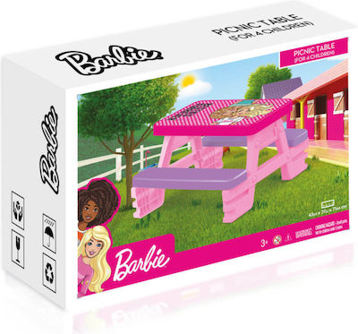 Dolu Table Barbie 135x104x104cm. for 3+ Years